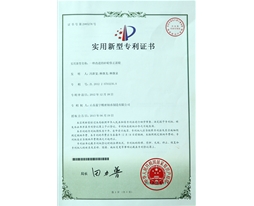 Patent certificate