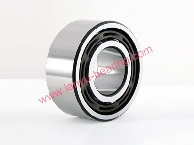 Nylon cage double row angular contact ball bearing