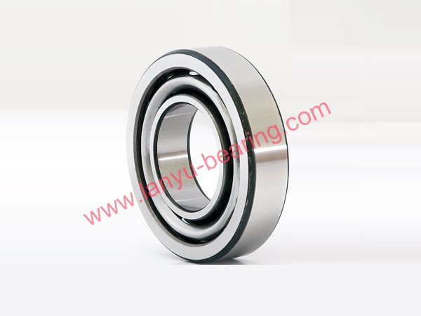 C-shaped iron cage single row angular contact ball bearing B (40°)